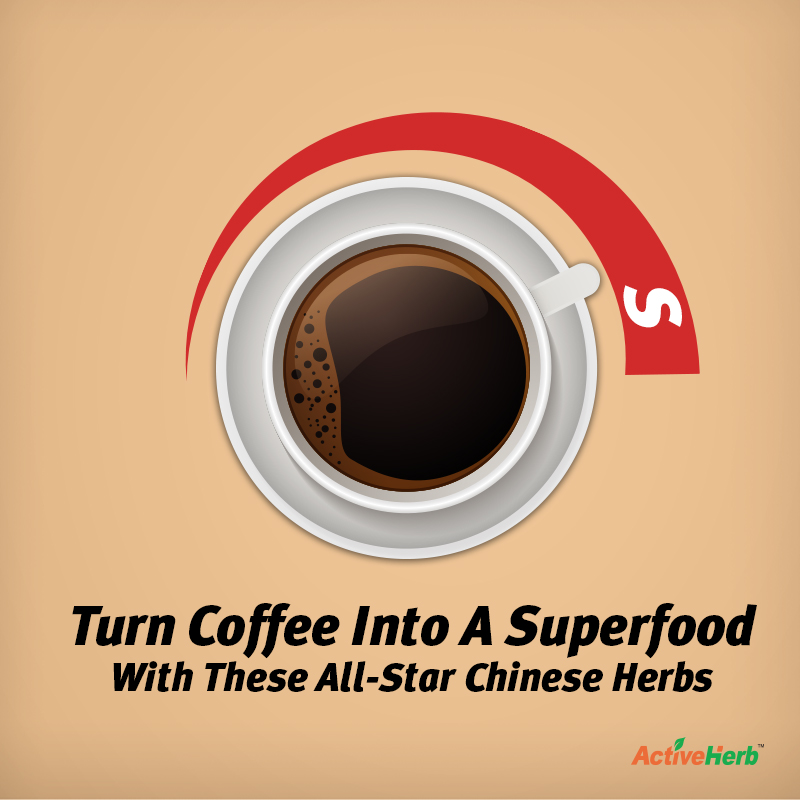 Brew a Cup of Super Coffee With These All-Star Chinese Herbs