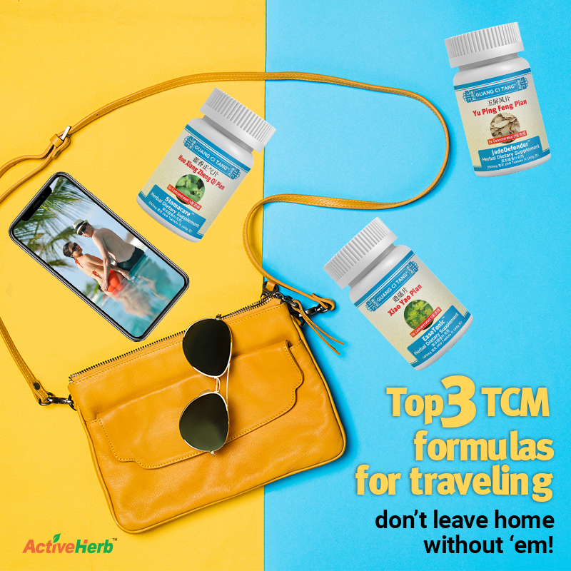 Top 3 TCM Formulas For Traveling (Don’t Leave Home Without ‘Em!)