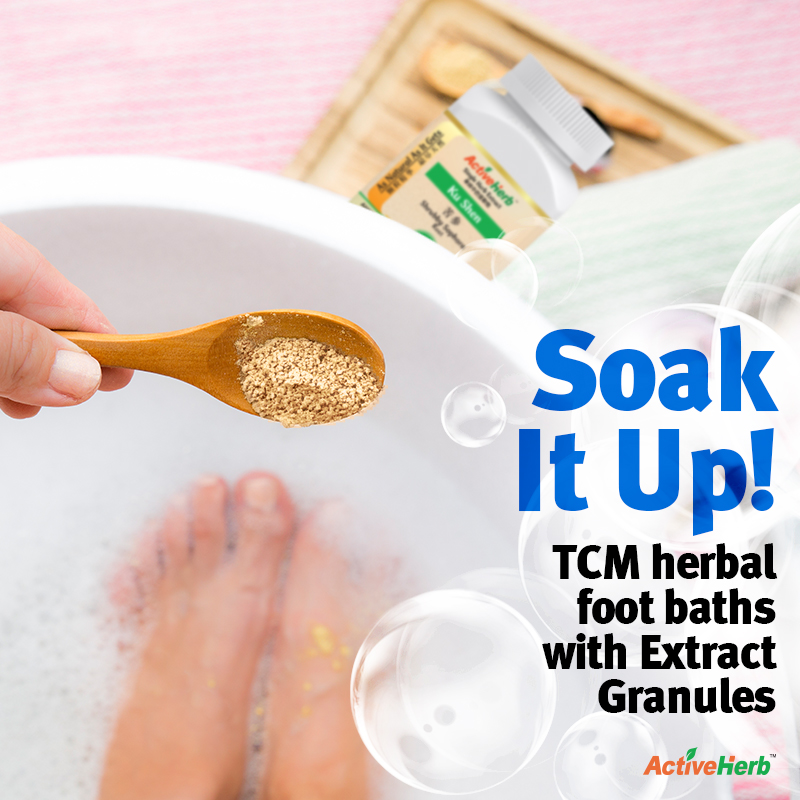 Soak It Up! TCM Herbal Foot Bath With Extract Granules