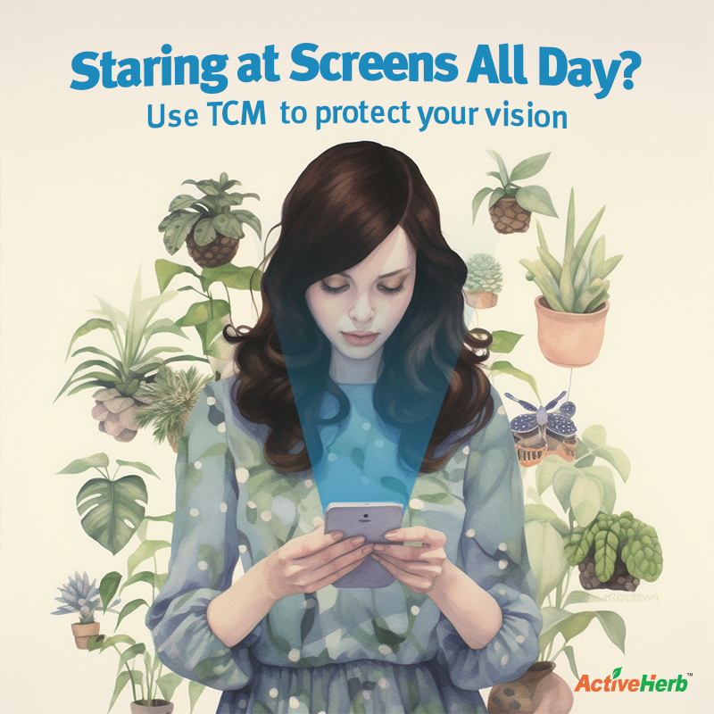 Staring At Screens All Day? Use TCM Eye & Vision Support